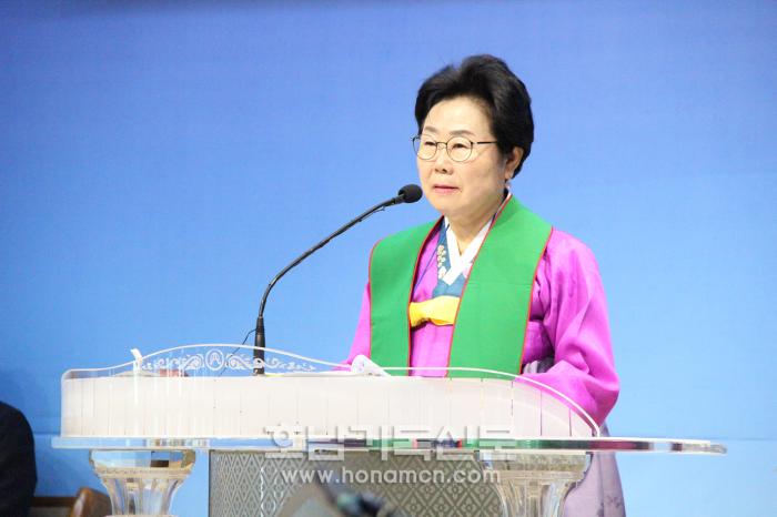 회장 김희자 권사