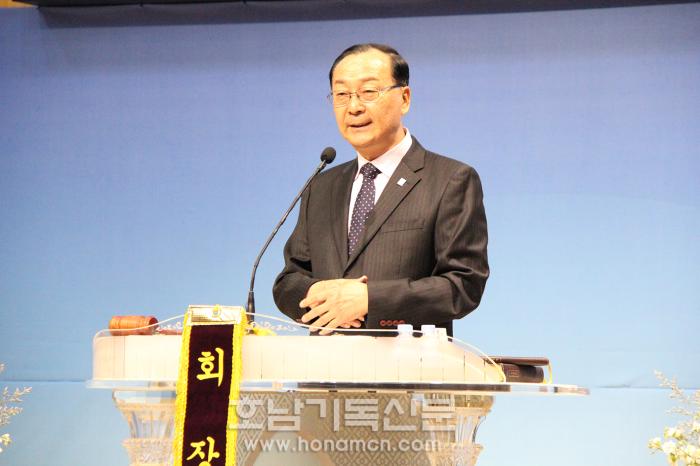 부노회장 장신택 목사