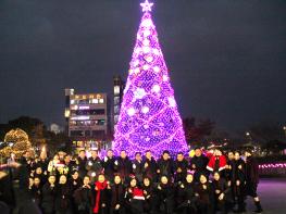 평화광장 밝히는 성탄의 빛…목포 성탄트리 점등식 준비 박차 기사 이미지