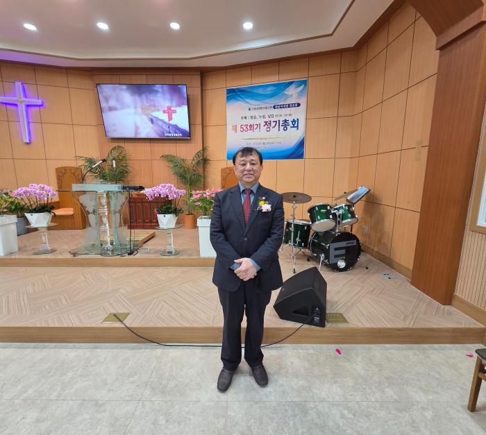 신임장로회장 김준우 낙원교회