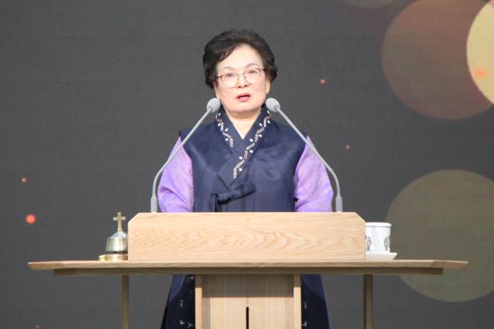 회장 조혜선 권사